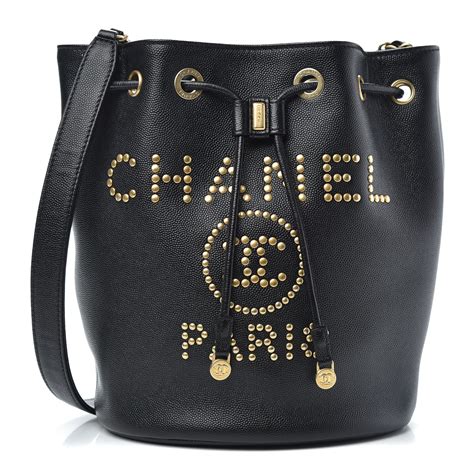 chanel deauville drawstring bucket bag|Chanel bucket bag price.